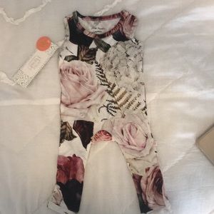 Posh Peanut floral onesie!